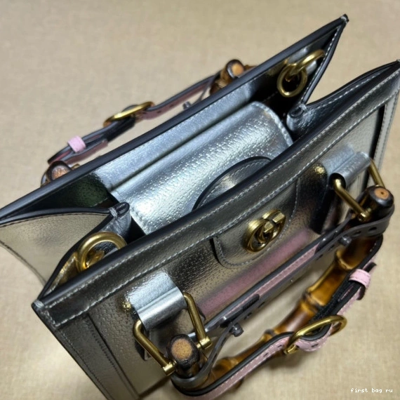 First bag ru Gucci mini bag Diana tote 0801